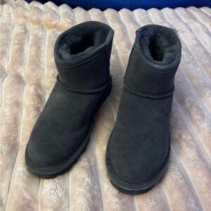 Black Suede Ankle Boots